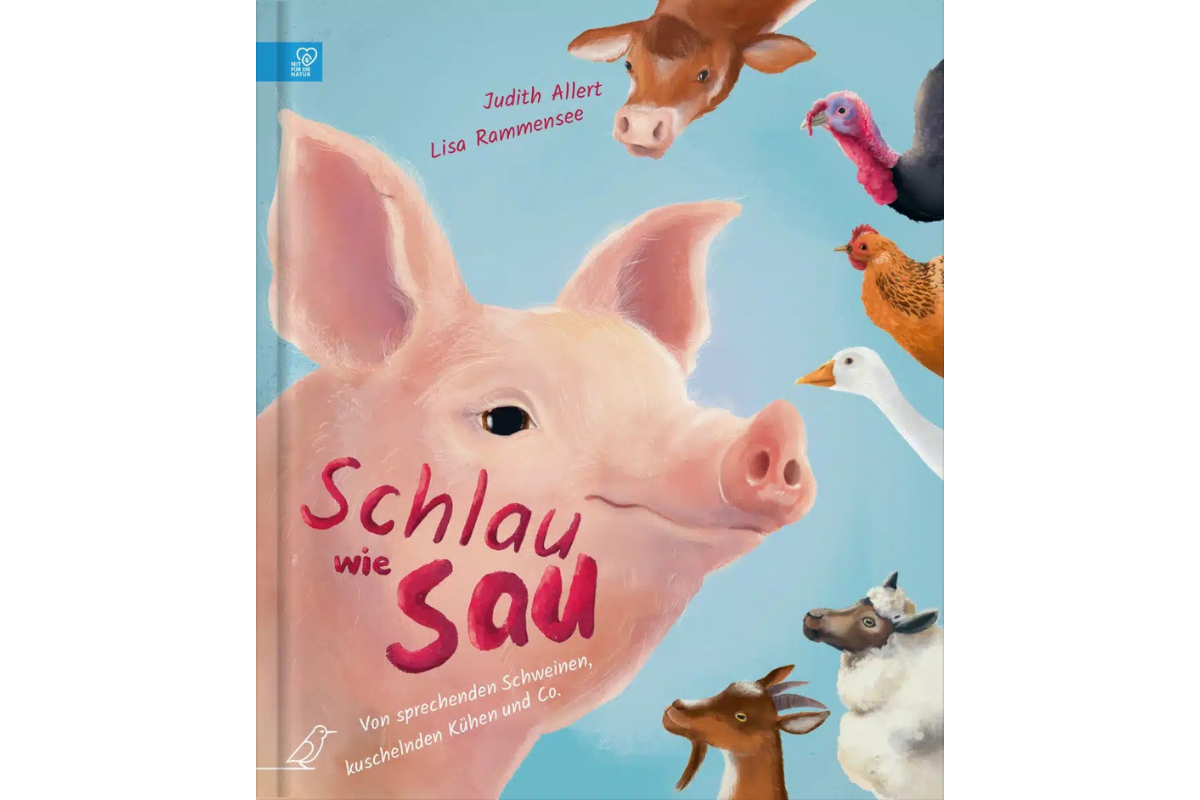 Cover des Kinderbuchs "Schlau wie Sau"