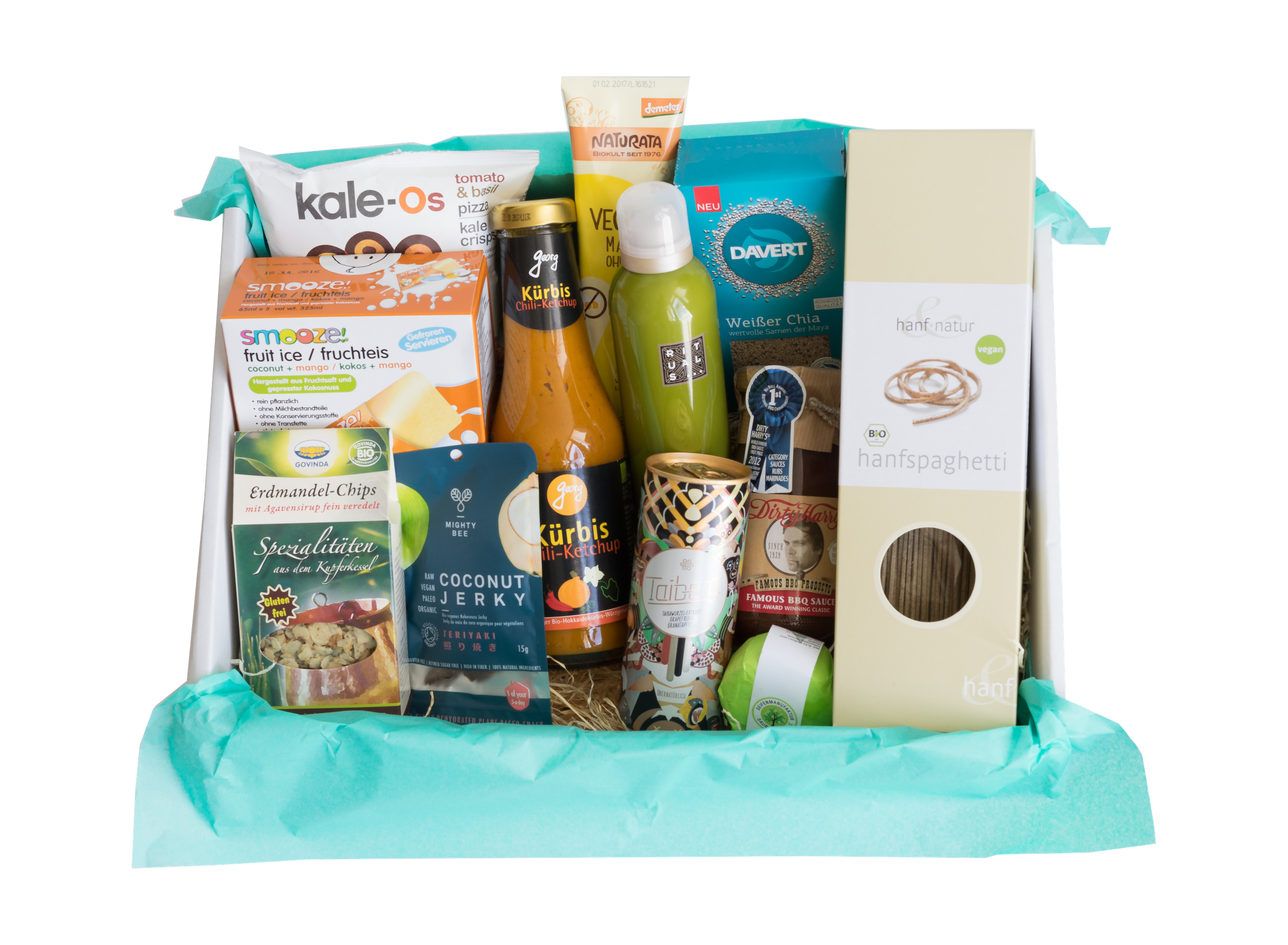 Lasst euch von der Weihnachtsbox überraschen! Inhalt einer Überraschungsbox.
