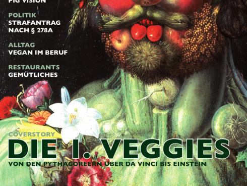 Die 1. Veggies waren Coverstory in Magazin Nr. 13