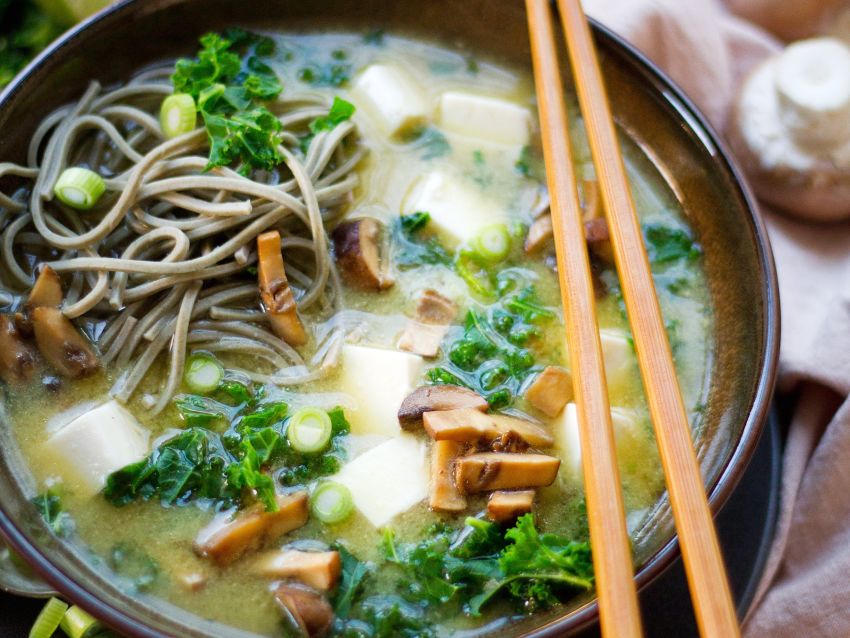 Asiatische Miso-Suppe | Vegane Gesellschaft Österreich