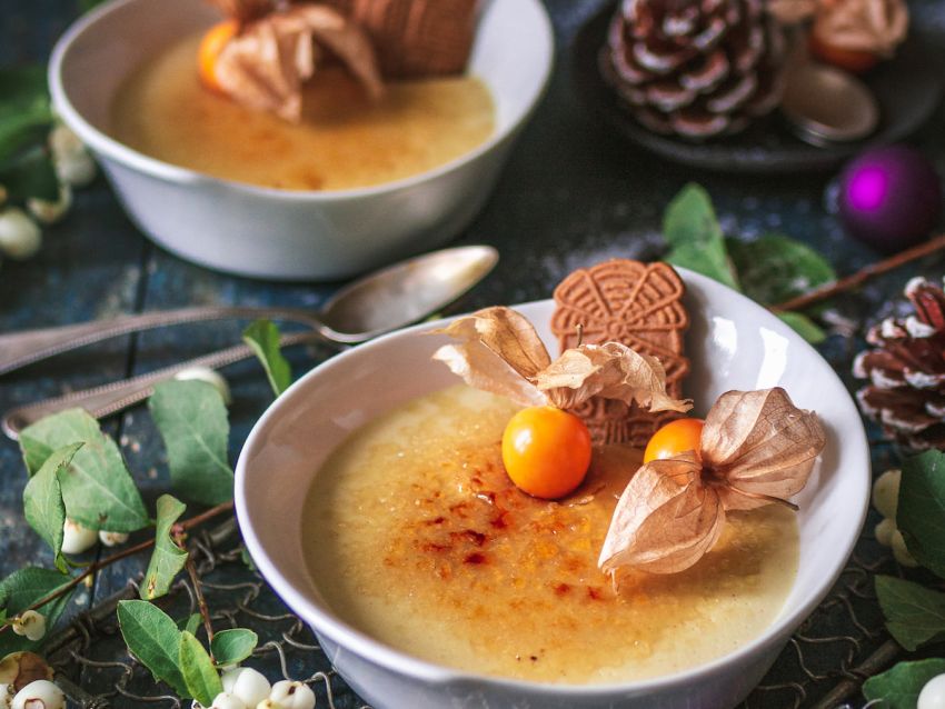 Spekulatius Crème Brûlée | Vegane Gesellschaft Österreich