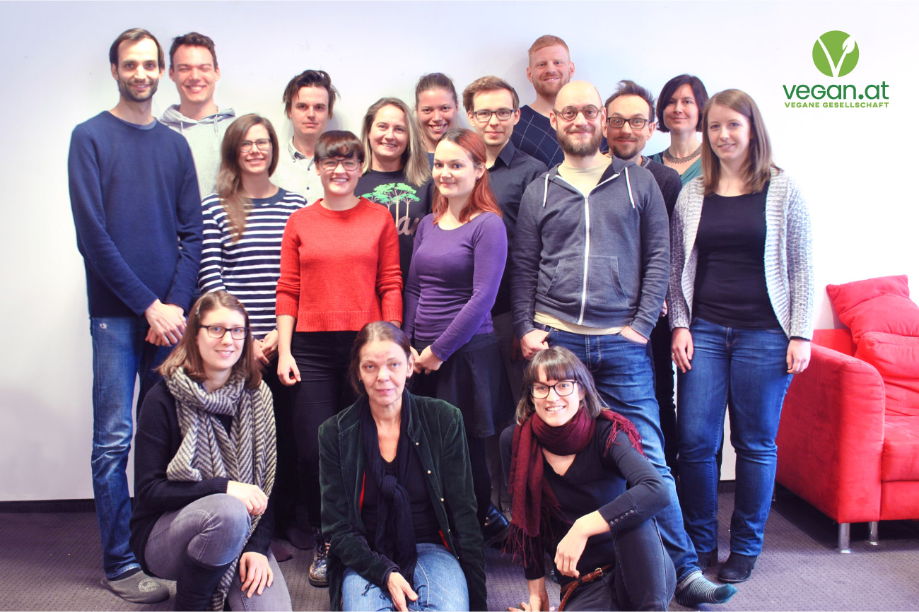 Unsere Mitarbeiter_innen bedanken sich für Ihre Unterstützung! Vegan.at-Team