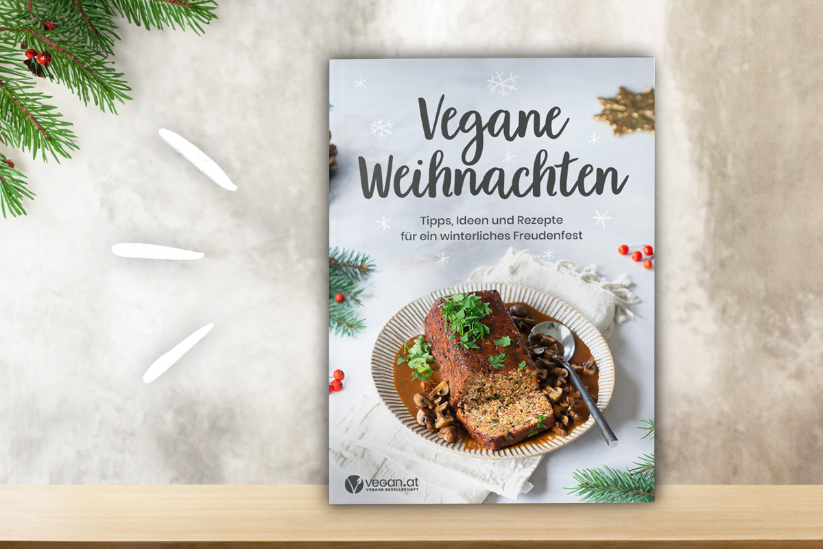 Cover der E-Broschüre Vegane Weihnachten